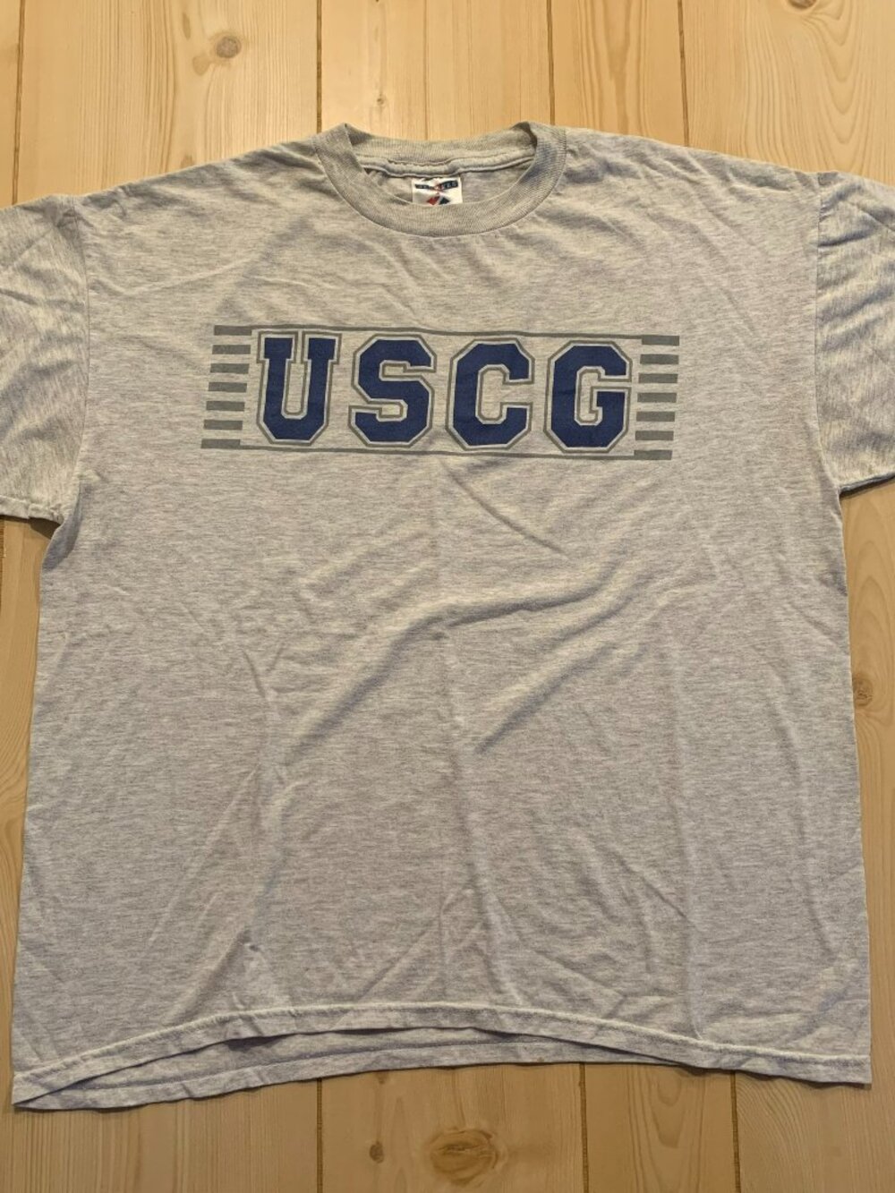 Vintage Y2K USCG United States Coast Guard Military Army Marines T-Shirt Size L
